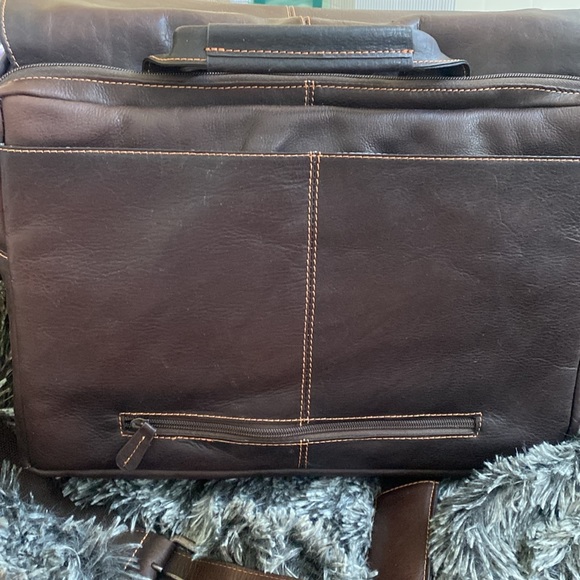 NWT Jack by Jill-e Genuine Leather Camera/Video Travel Bag - Large - Picture 5 of 14